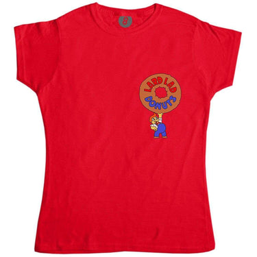 Lard Lad Donuts Womens Style T-Shirt 8Ball